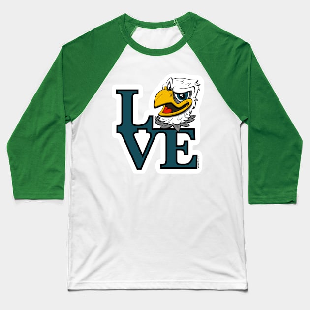 Philly Love Baseball T-Shirt by Stacy Kakes